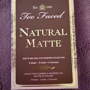 Too Faced Natural Matte Eye Shadow Palette - original version